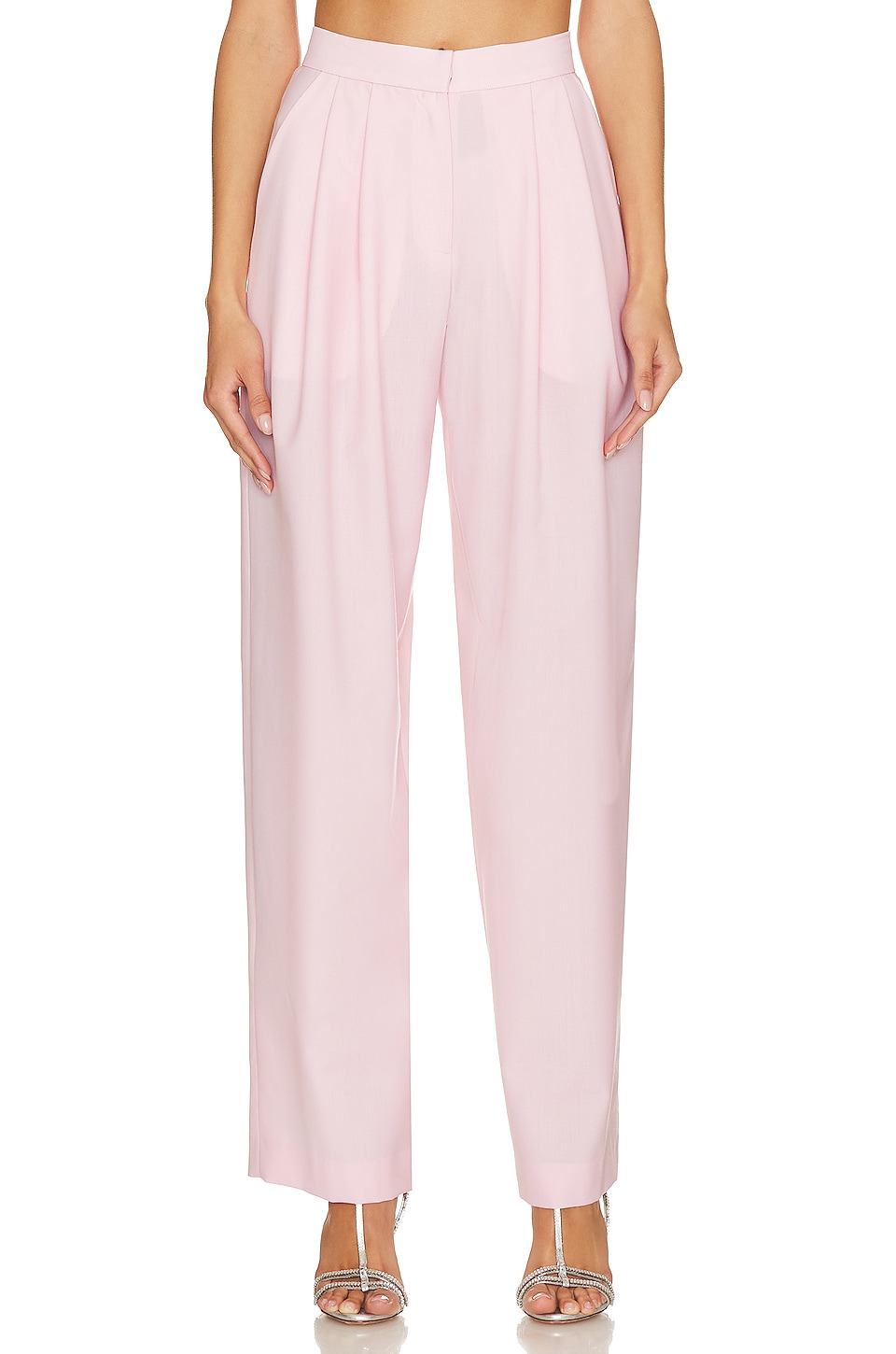 Nue Studio БРЮКИ ROSE QUARZ в цвете Pink | REVOLVE