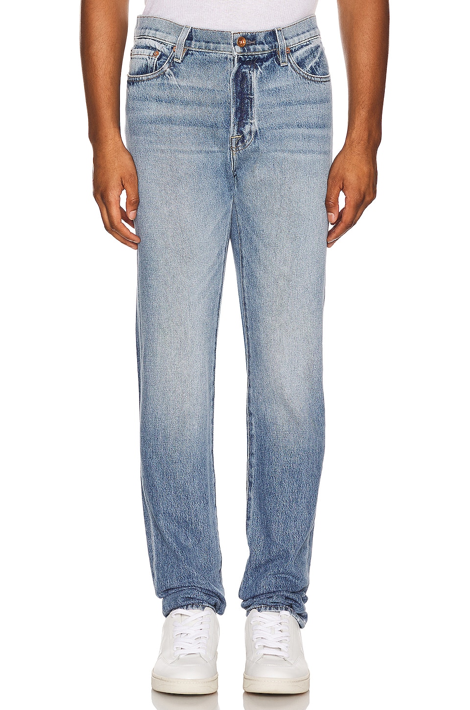 NSF Slim 5 Pocket in Vintage Blue