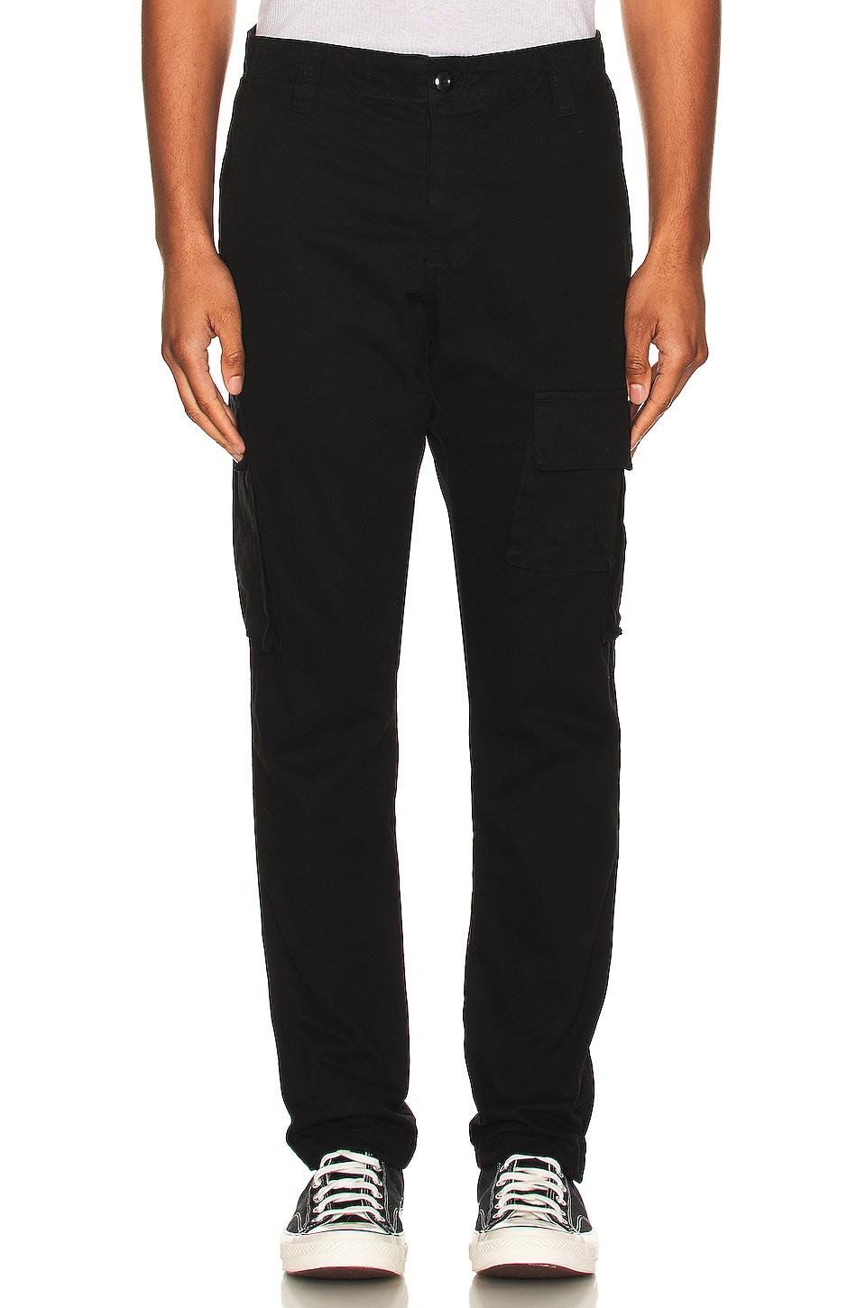 NSF Slim Utility Pant in Black