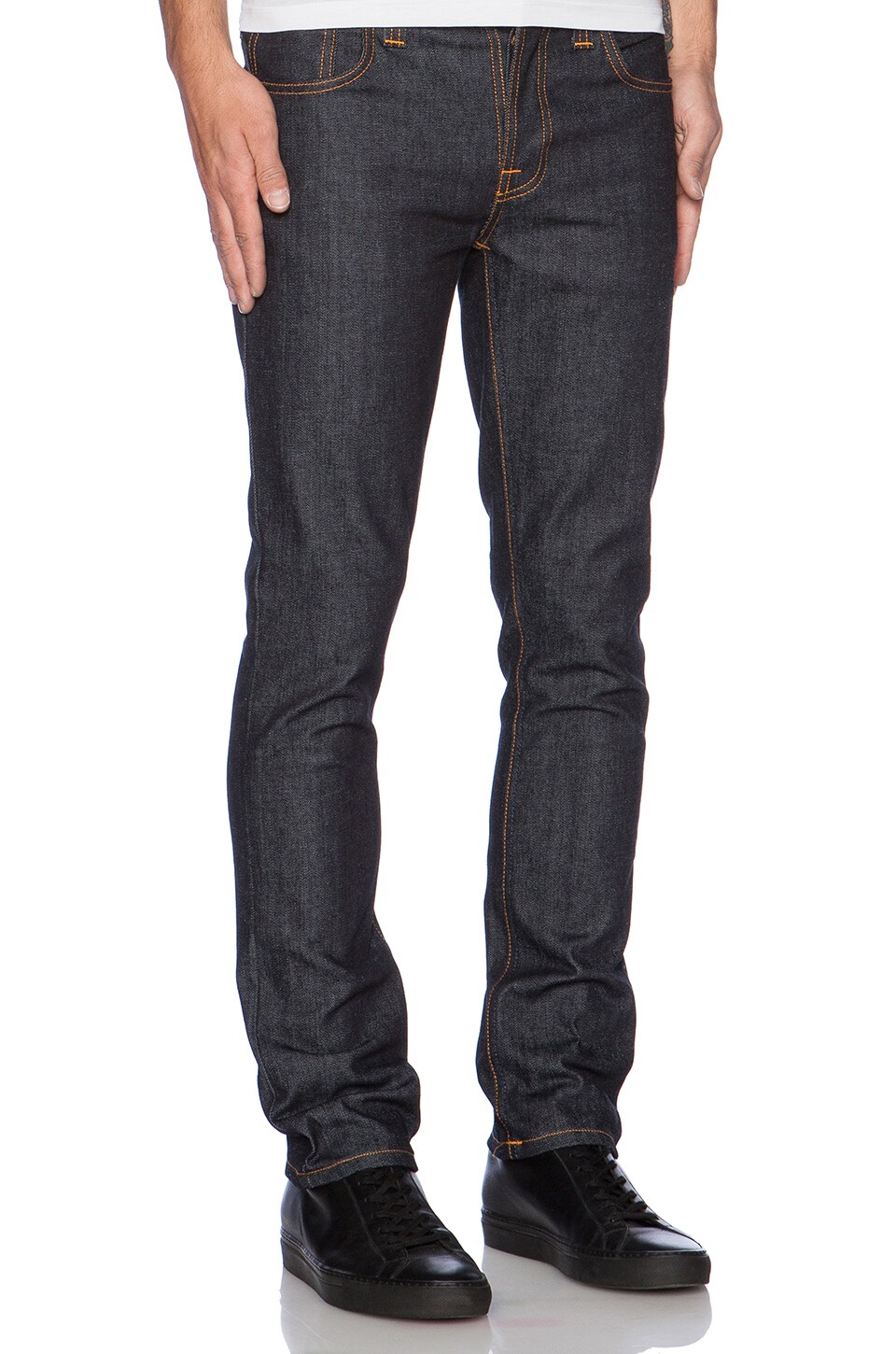 Nudie Jeans Grim Tim in Org. Dry Open Navy