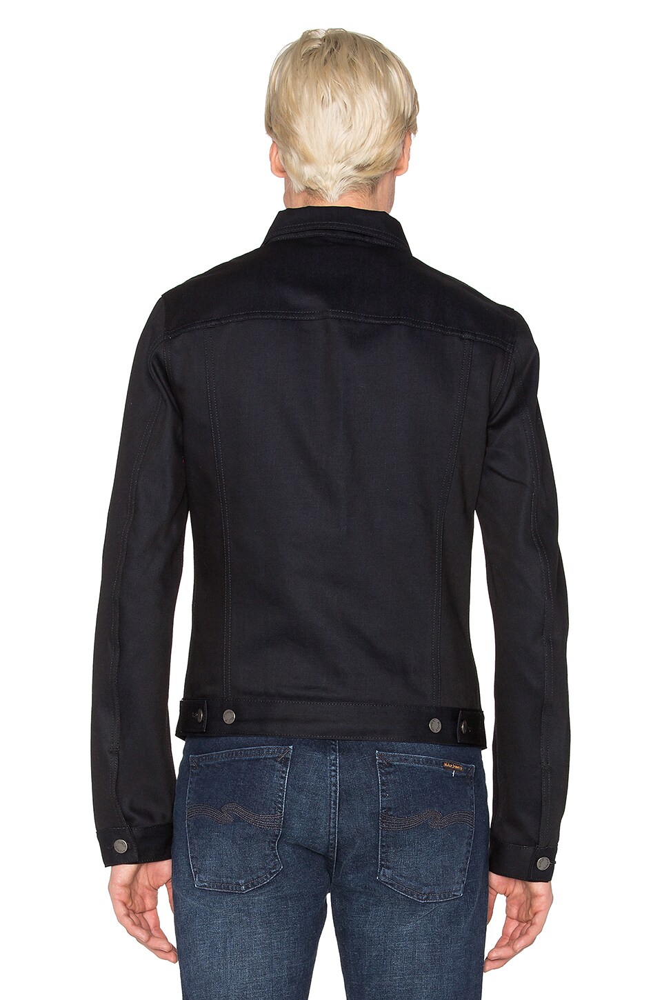 Nudie Jeans Billy Denim Jacket in Dry Black Dense | REVOLVE