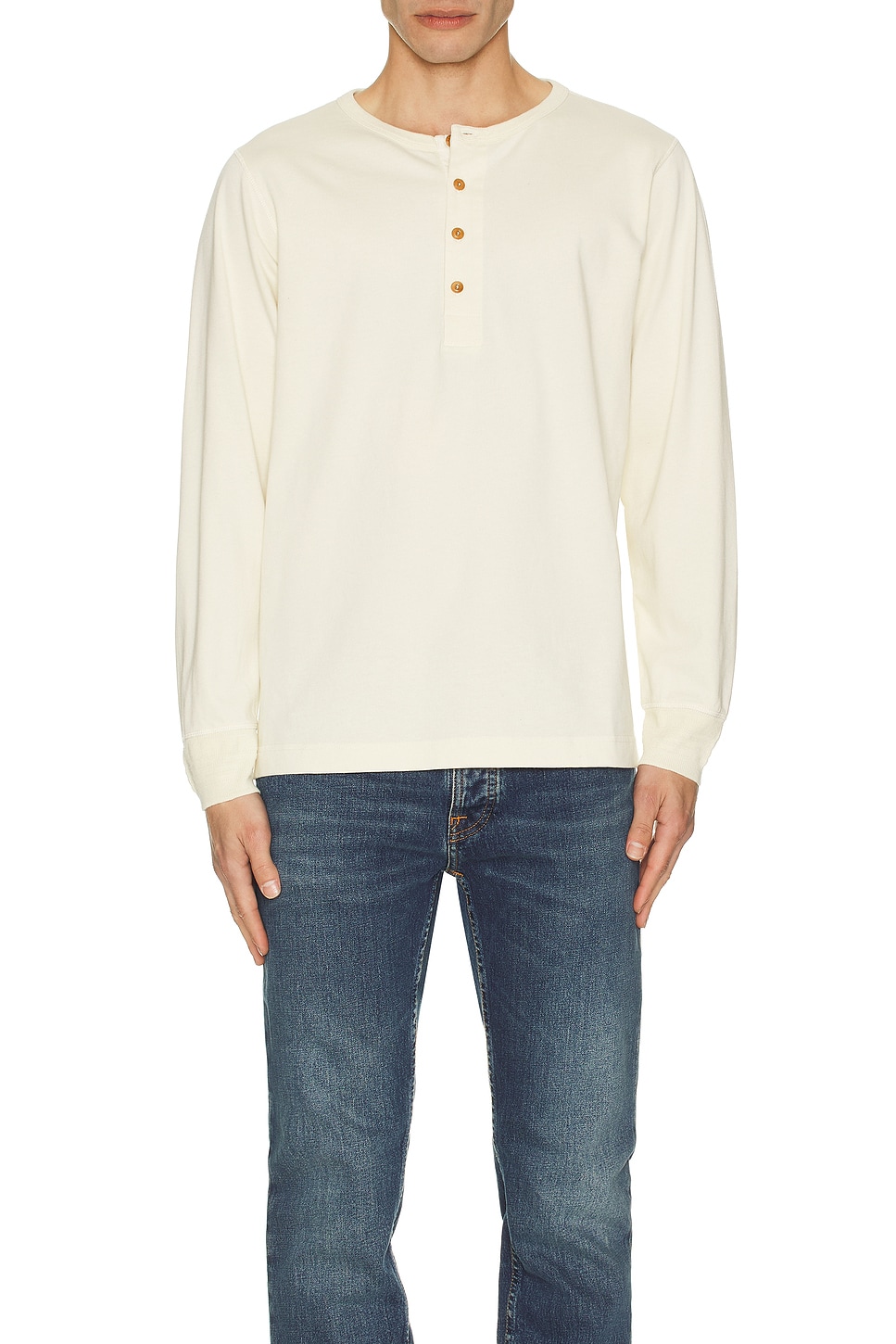 Long Sleeve Henley - Thumbnail 3