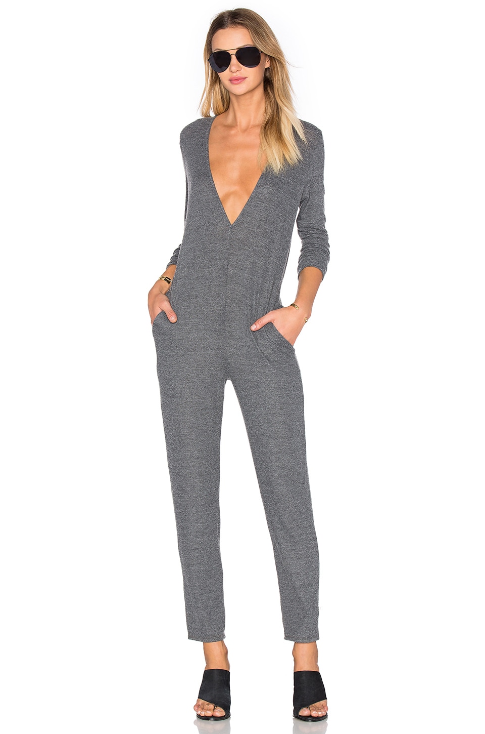 low v jumpsuit