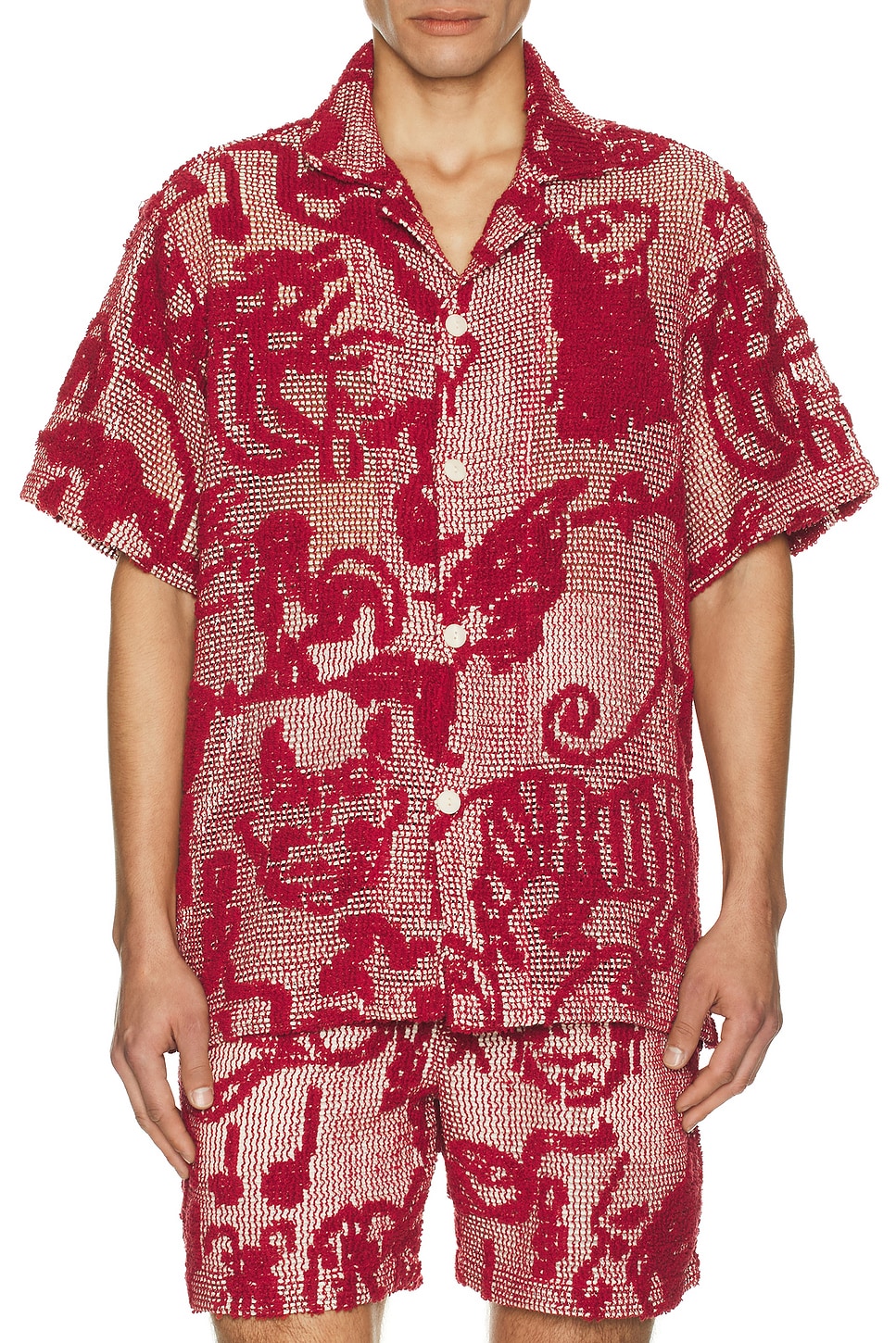 OAS Arcano Cuba Shirt in Red | REVOLVE