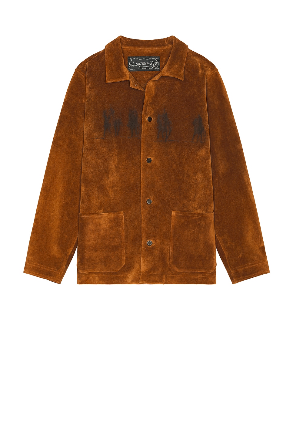 Suede Chore Jacket - Thumbnail 1