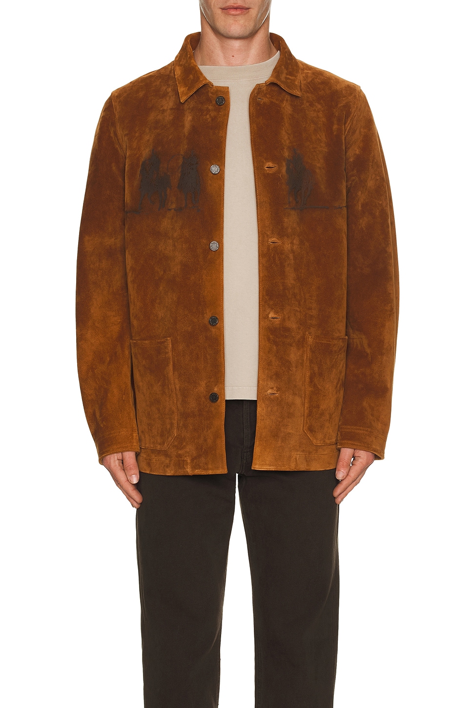 Suede Chore Jacket - Thumbnail 4