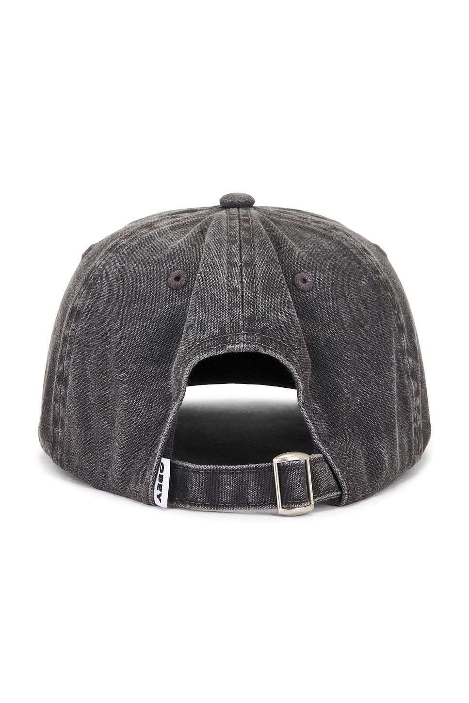 MALBON ♥ [MAN] Men's pentagon punching cap Malbon Punch Shot Cotton Twill Rope Golf Cap Charcoal Gray