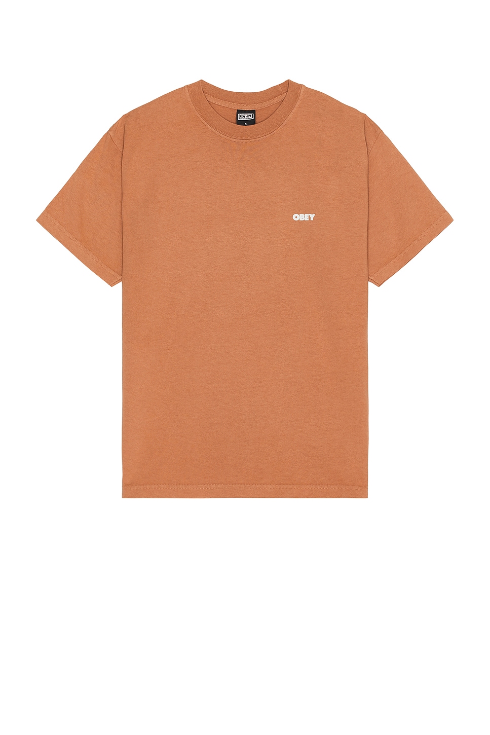 obey orange shirt