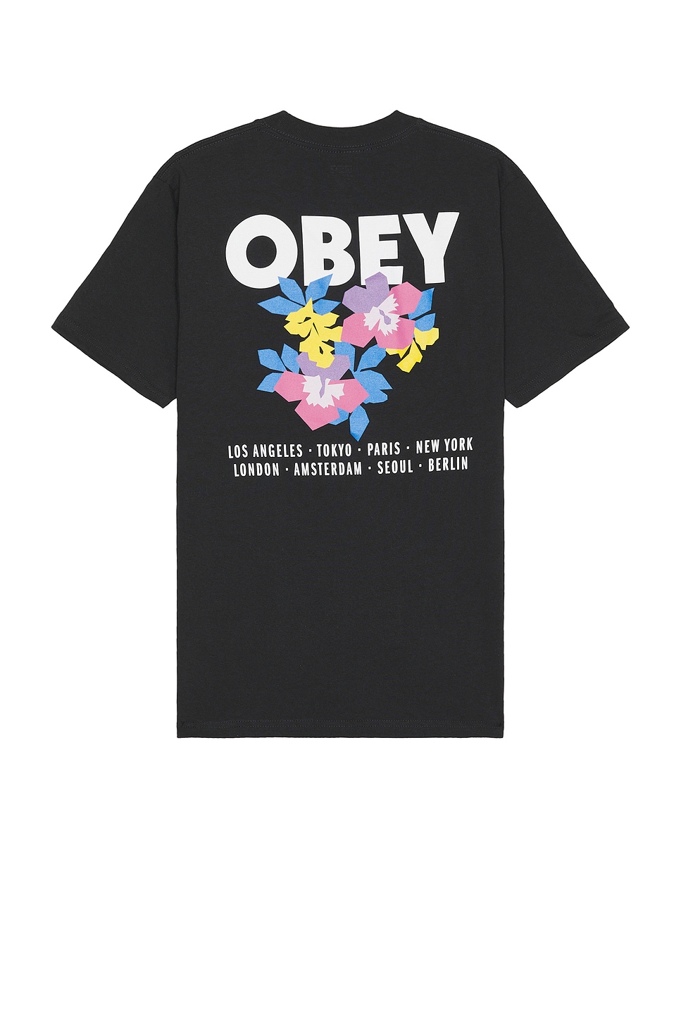 obey floral shirt