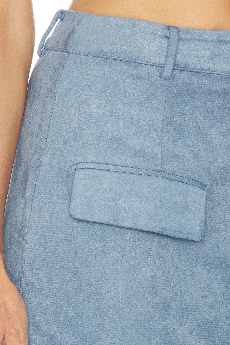 Odd Muse Faux Suede Maxi Skirt