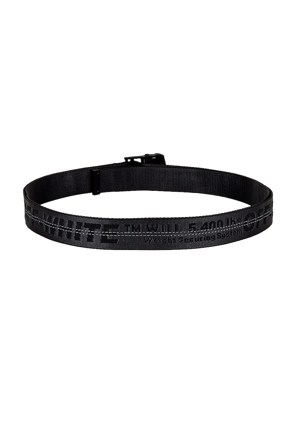 OFF-WHITE Classic Industrial Belt in Black