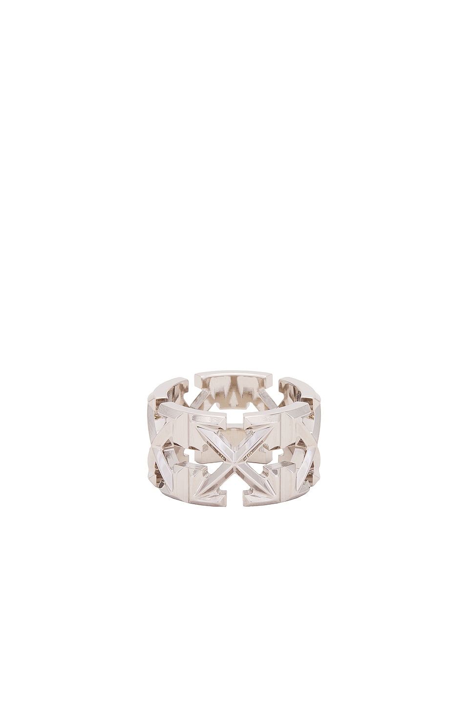 OFF-WHITE Multi Arrow Ring in Silver