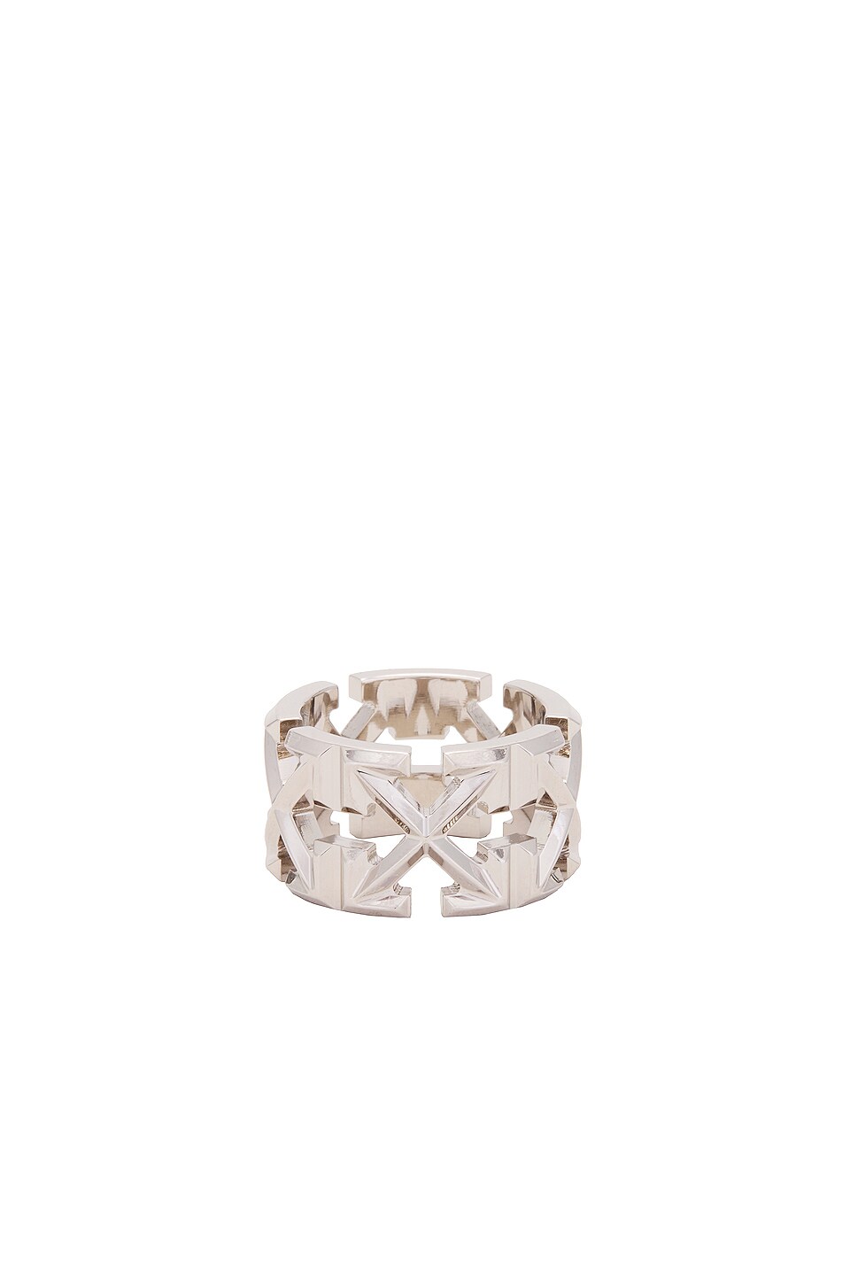 OFF-WHITE Multi Arrow Ring in Silver