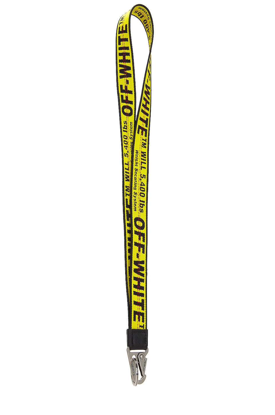 OFF-WHITE Classic Industrial Necklace in Yellow & Black