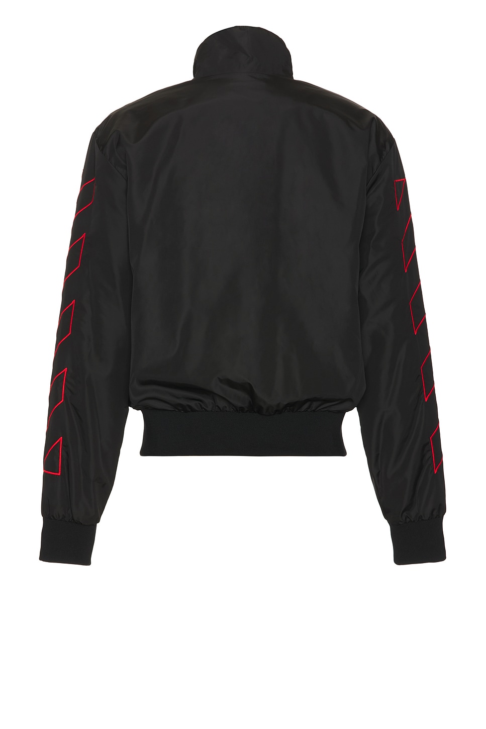 Outline Diag Nylon Track Top - Thumbnail 2