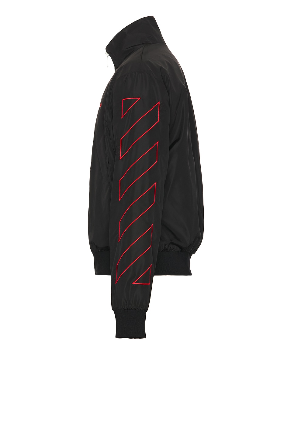 Outline Diag Nylon Track Top - Thumbnail 3