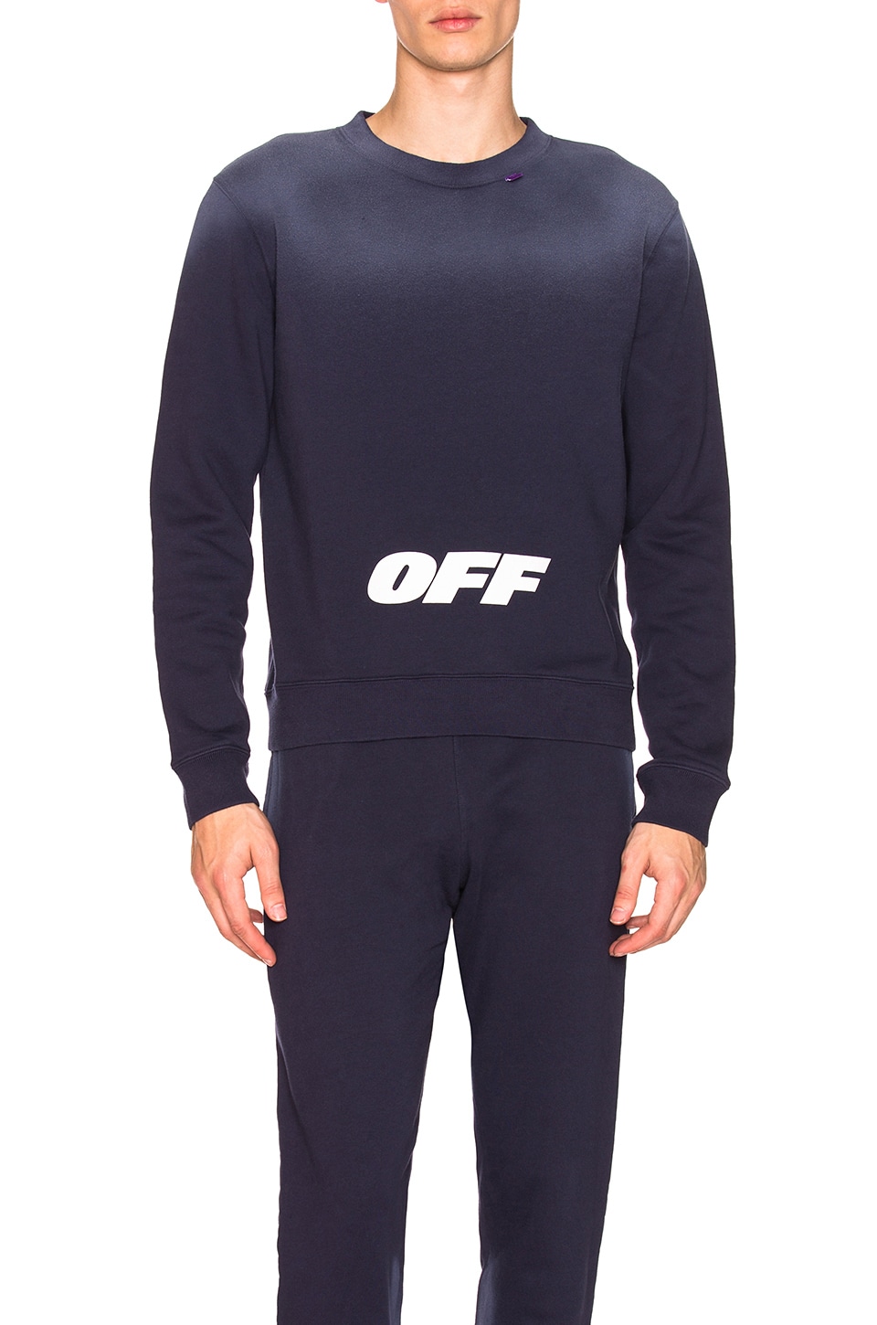 sweat noir off white
