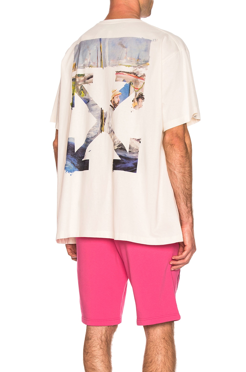 off white colored arrows