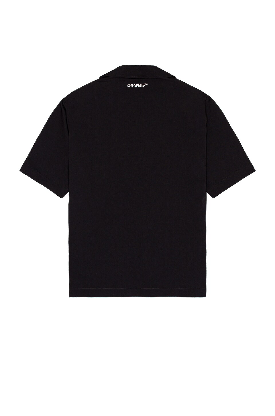 OFF-WHITE Single Arrow Holiday Shirt in Black & White
