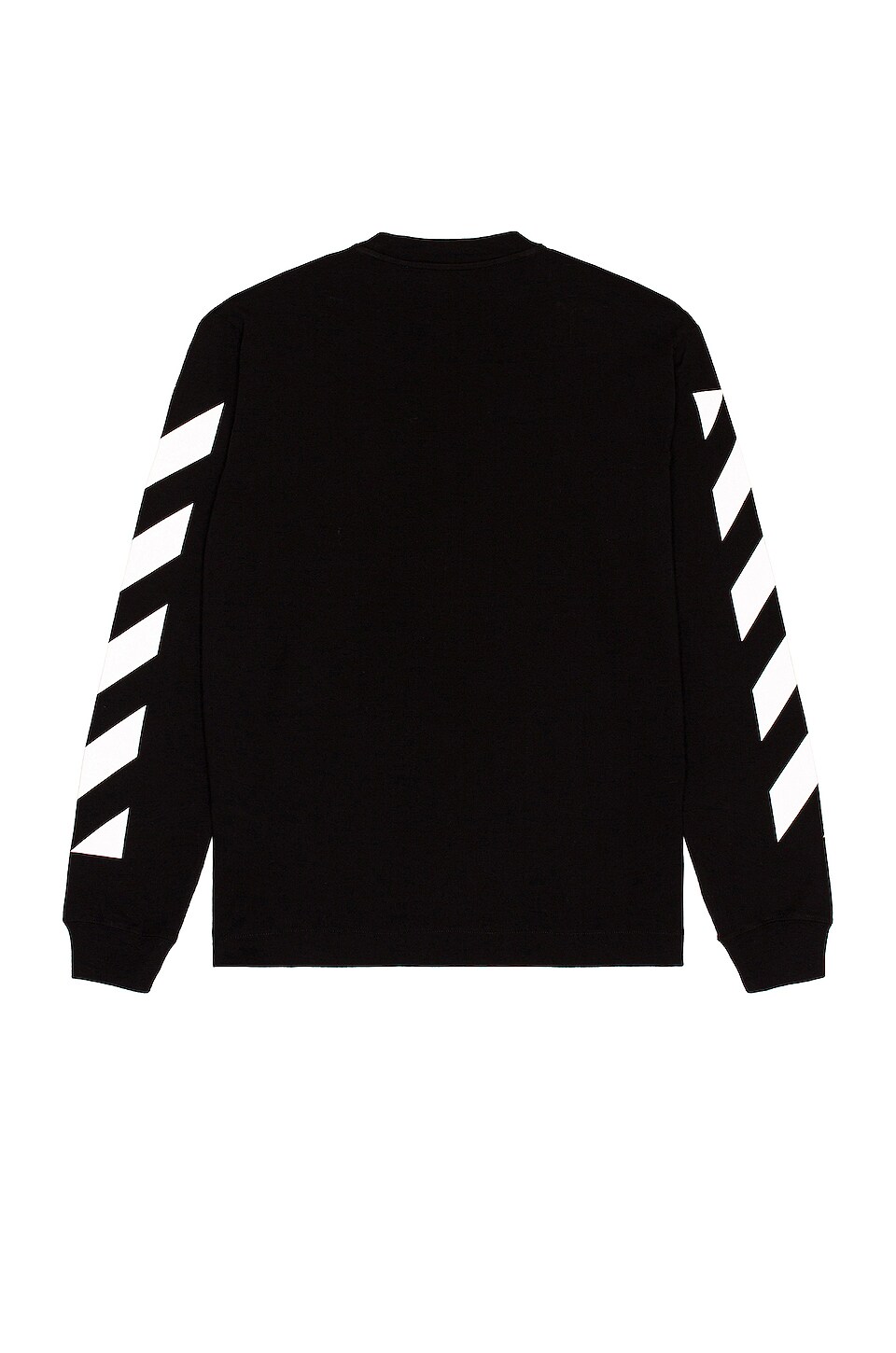OFF-WHITE Diagonal Helvetica Skate Tee in Black