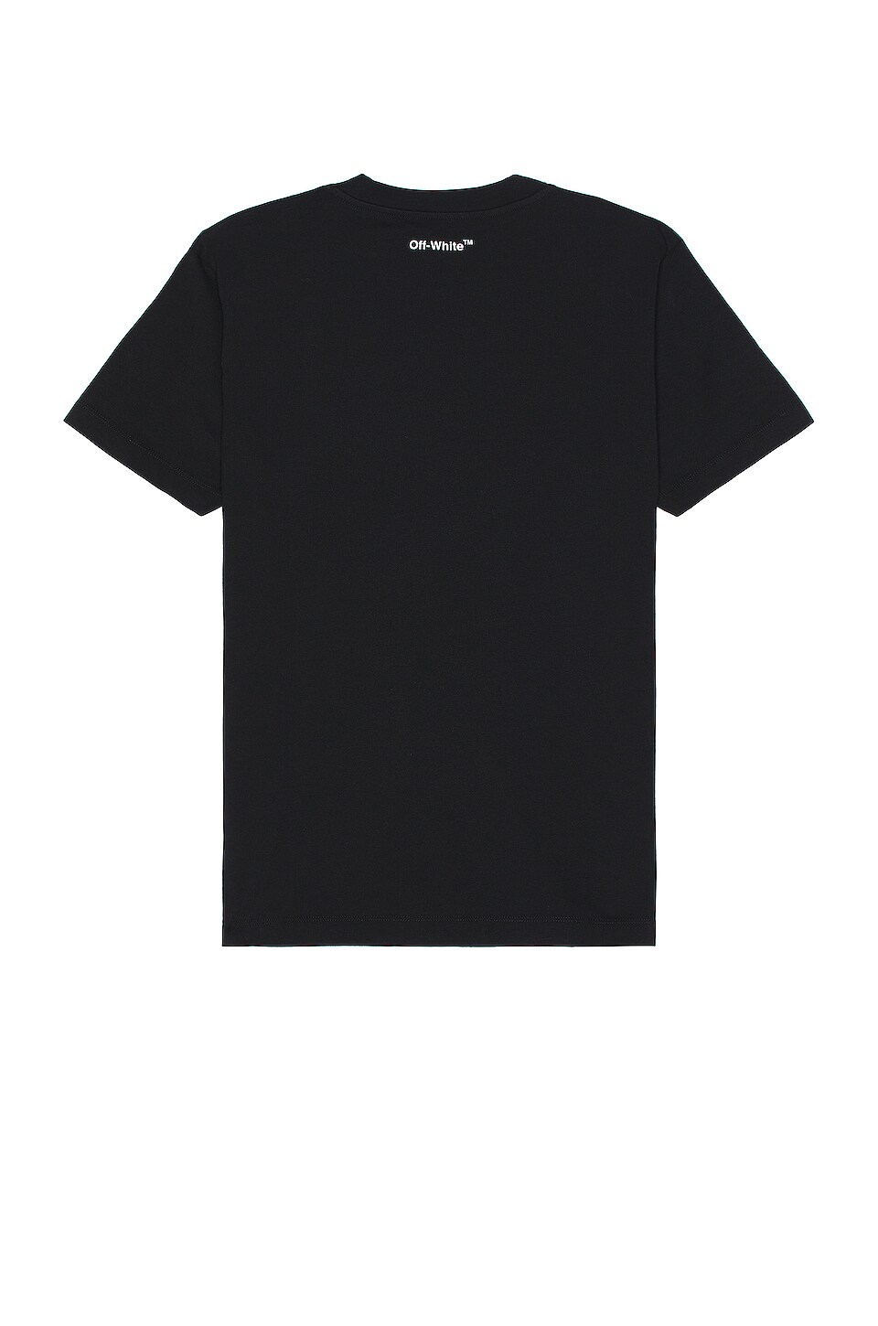 OFF-WHITE Single Arrow Slim S/s Tee in Black & White