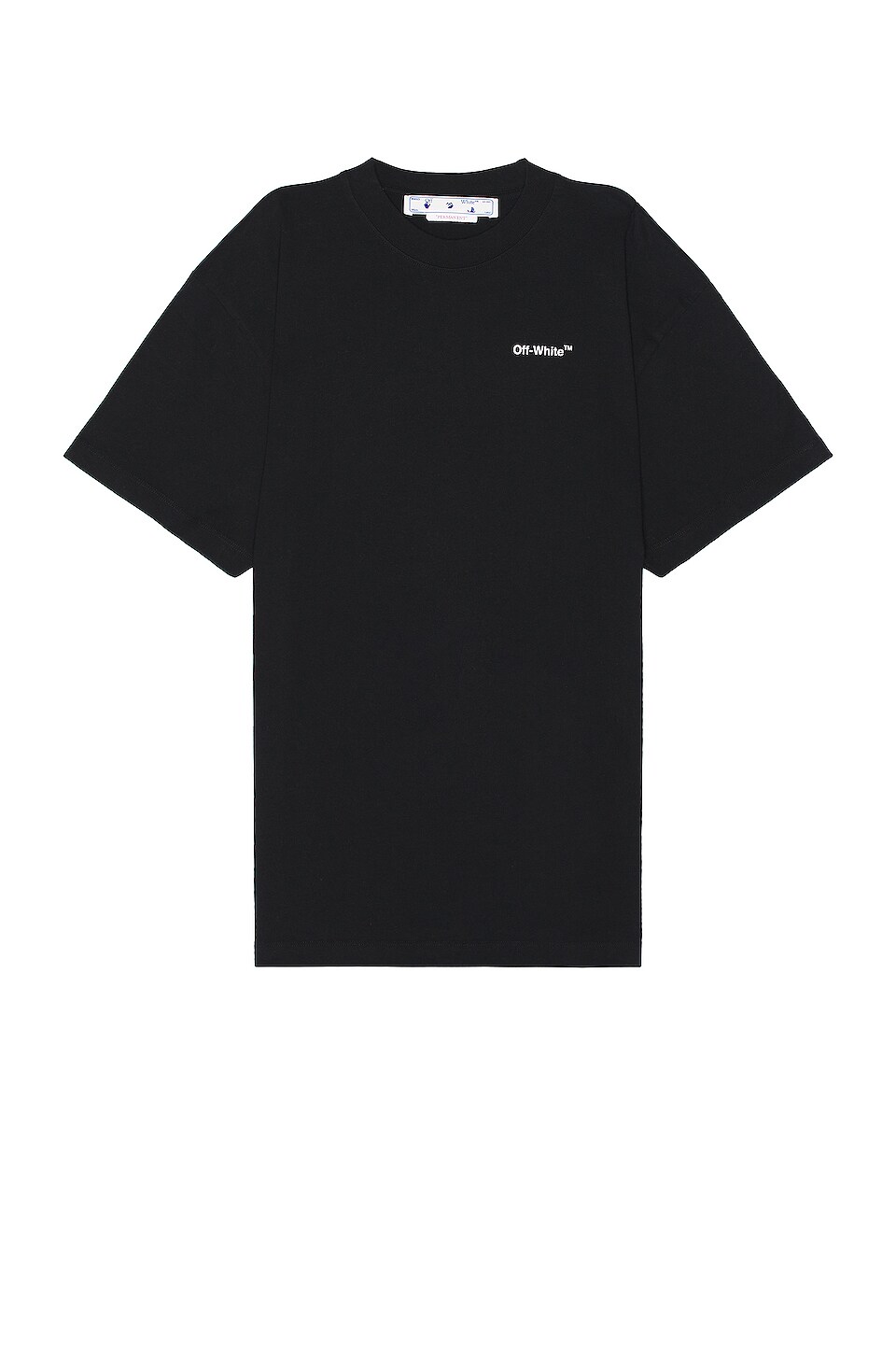 OFF-WHITE Graphic Short Sleeve Tee in Black