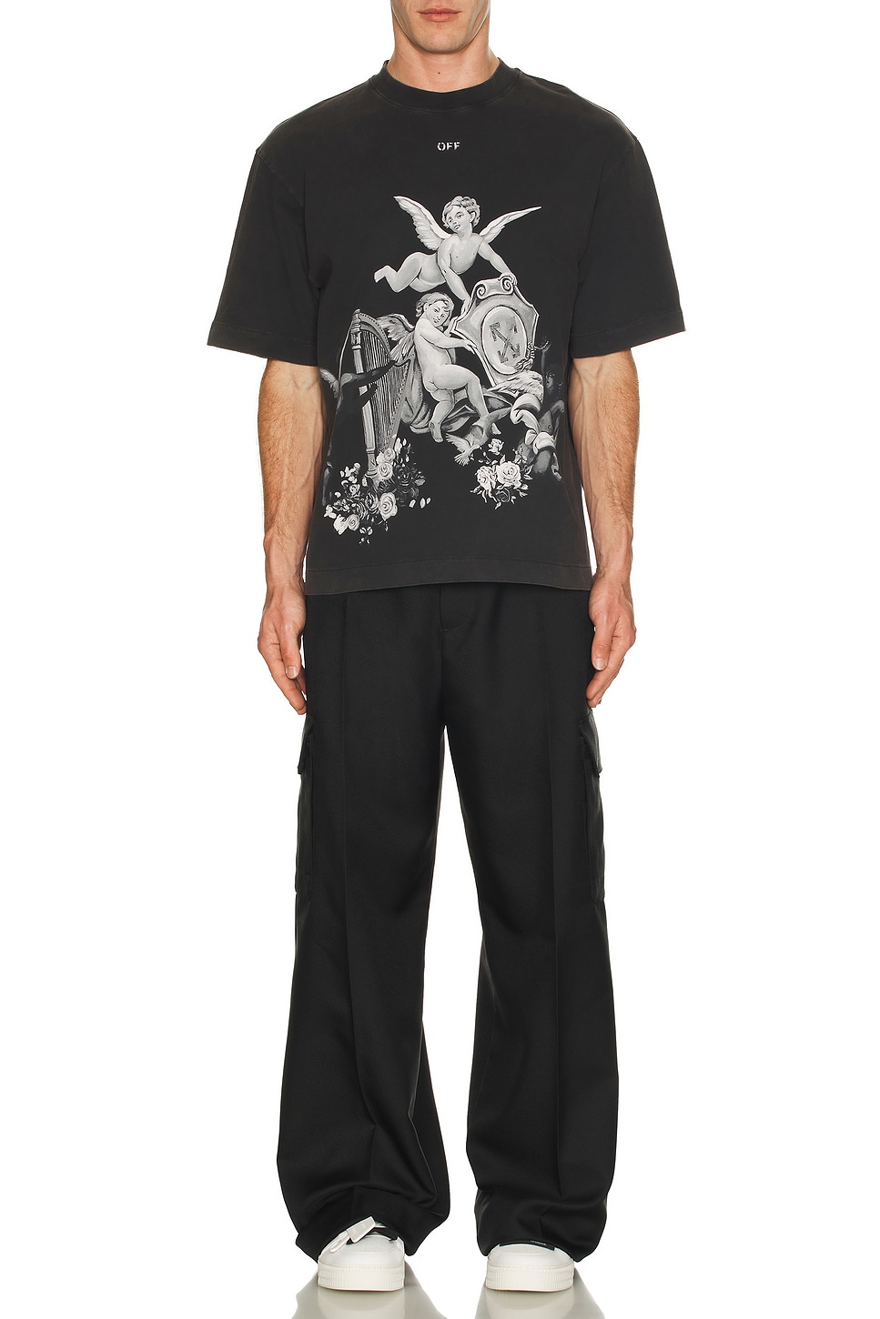 OFF WHITE♡ ホワイト Putti Tシャツ Off-White: ホワイト Putti Tシャツ | SSENSE 日本
