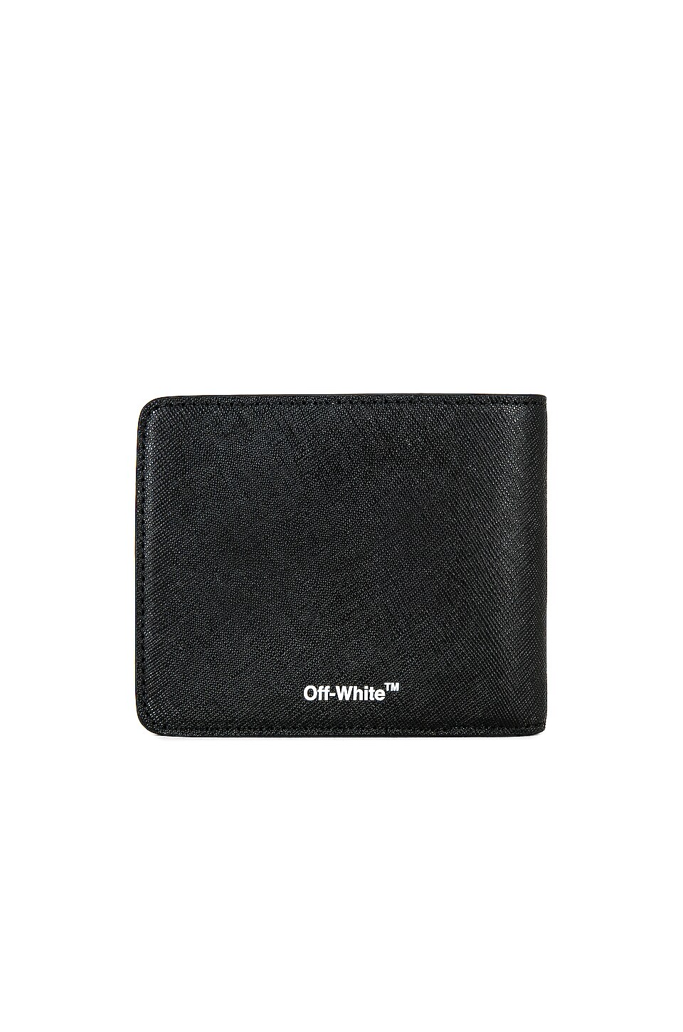 OFF-WHITE Binder Diagonal Wallet in Black & White