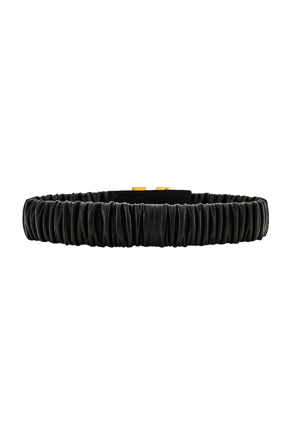 OFF-WHITE Nappa Elastic Arrow Belt h40 in Black