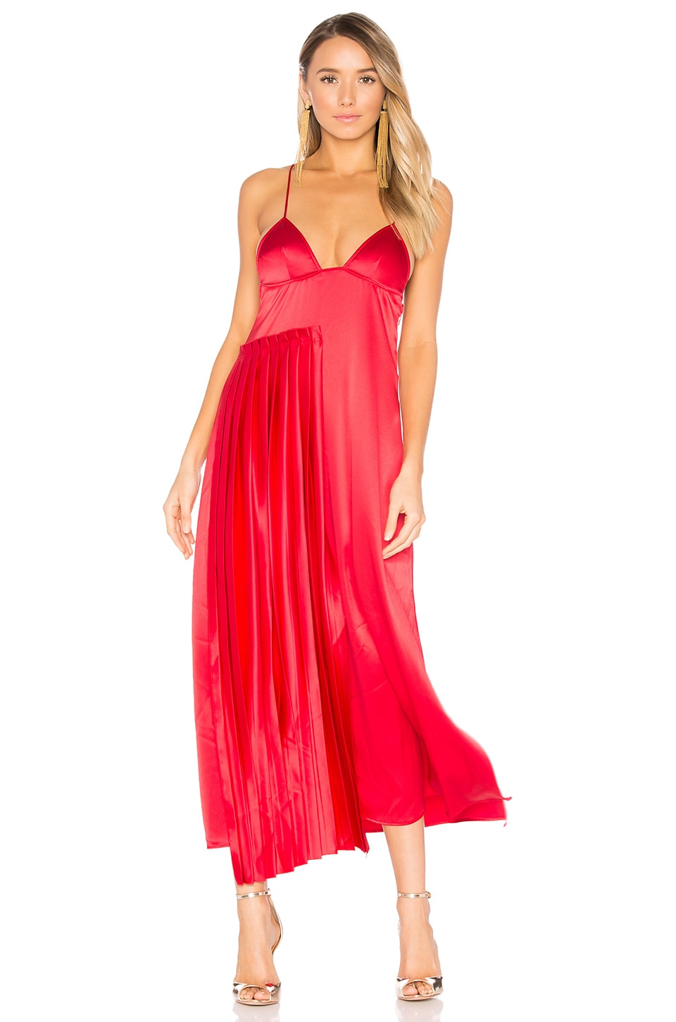 off white slip dress