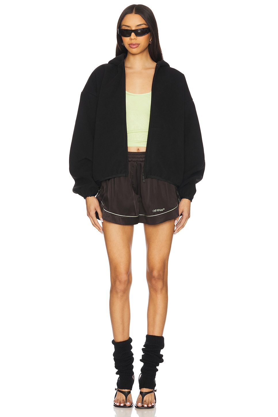 Satin Pajama Shorts - Thumbnail 5