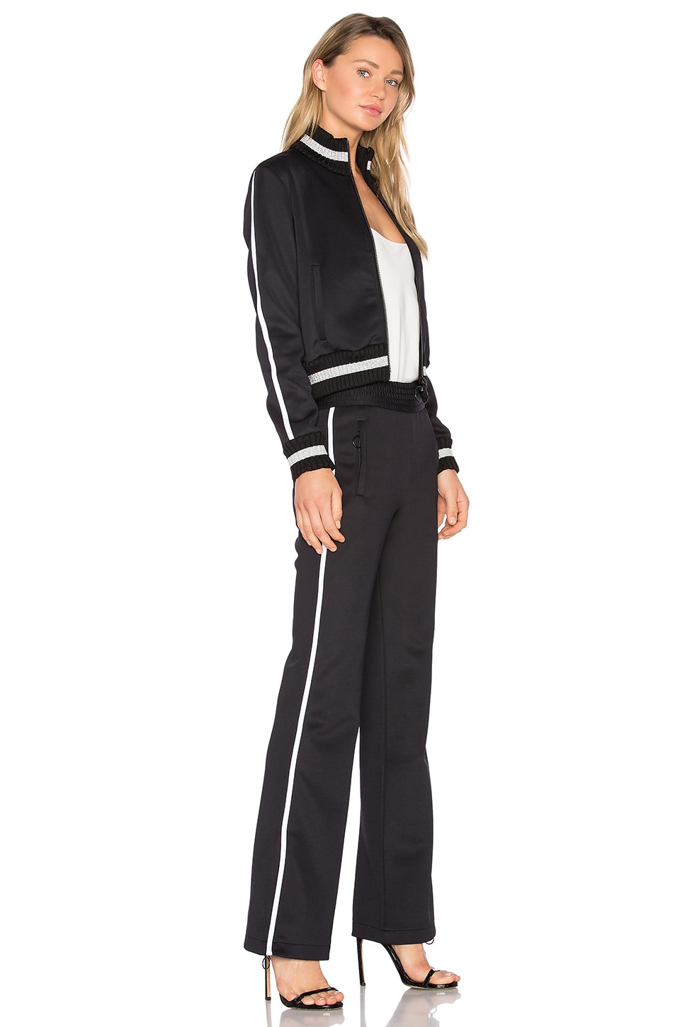 womens off white tracksuit