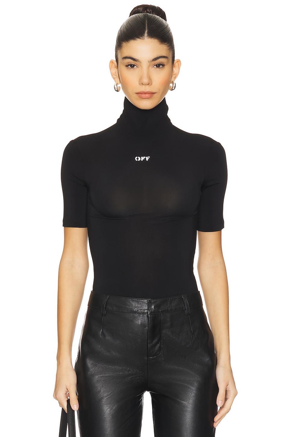 Off Stamp Second Skin Turtleneck - Image 1