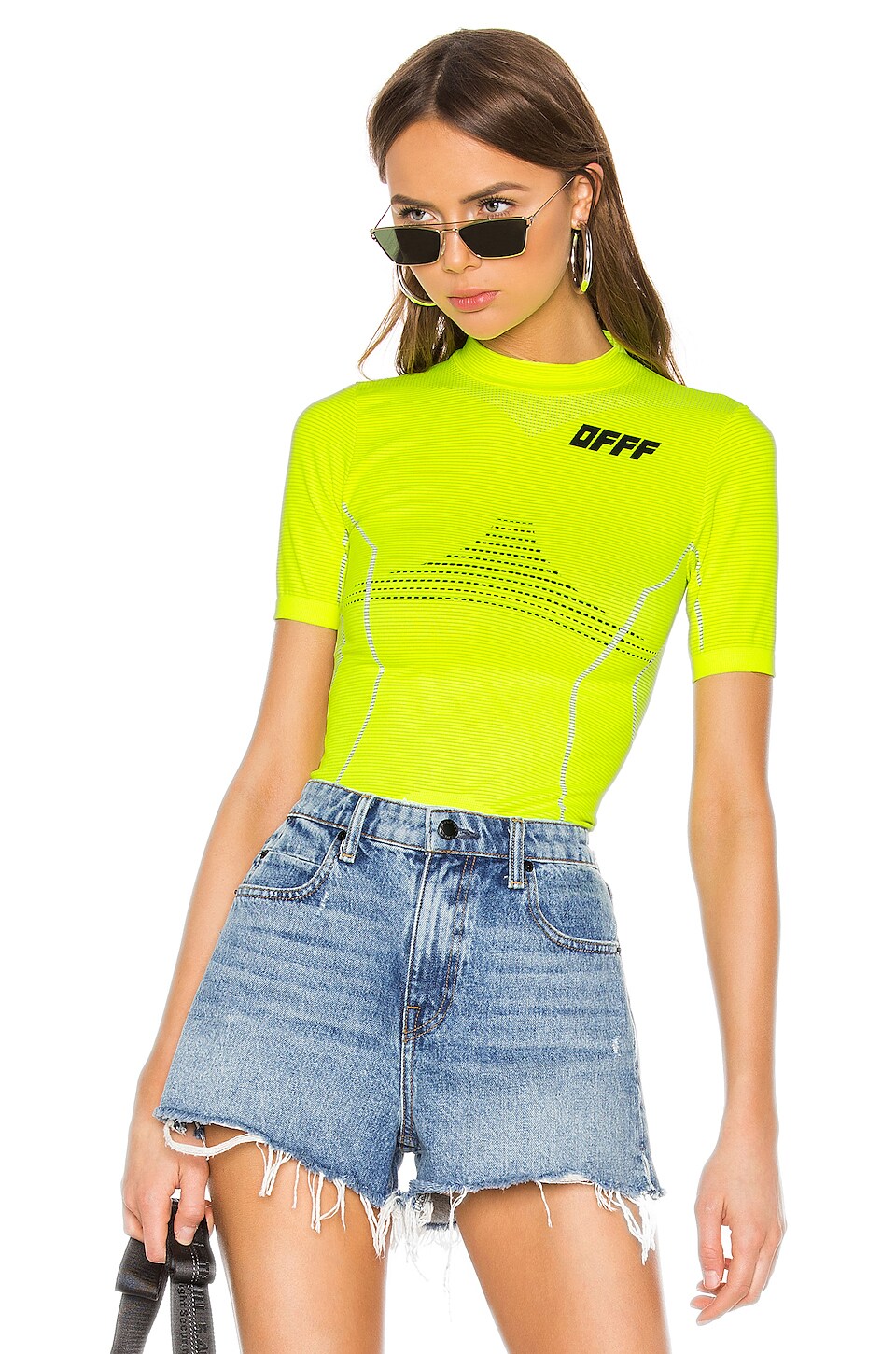 fluorescent yellow top