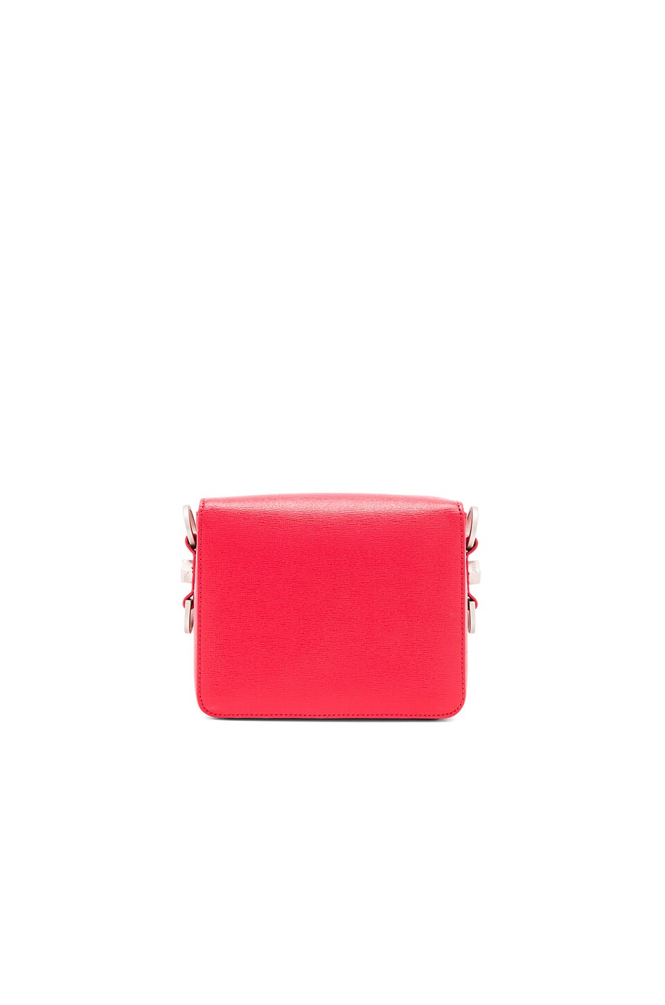 OFF-WHITE Flap Bag in Red