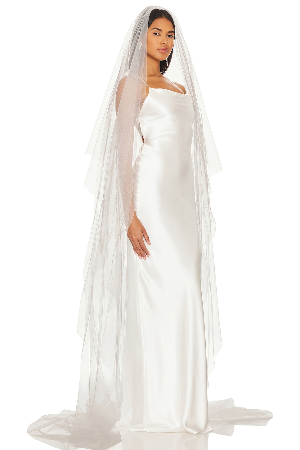 Love Plain Veil With Blusher