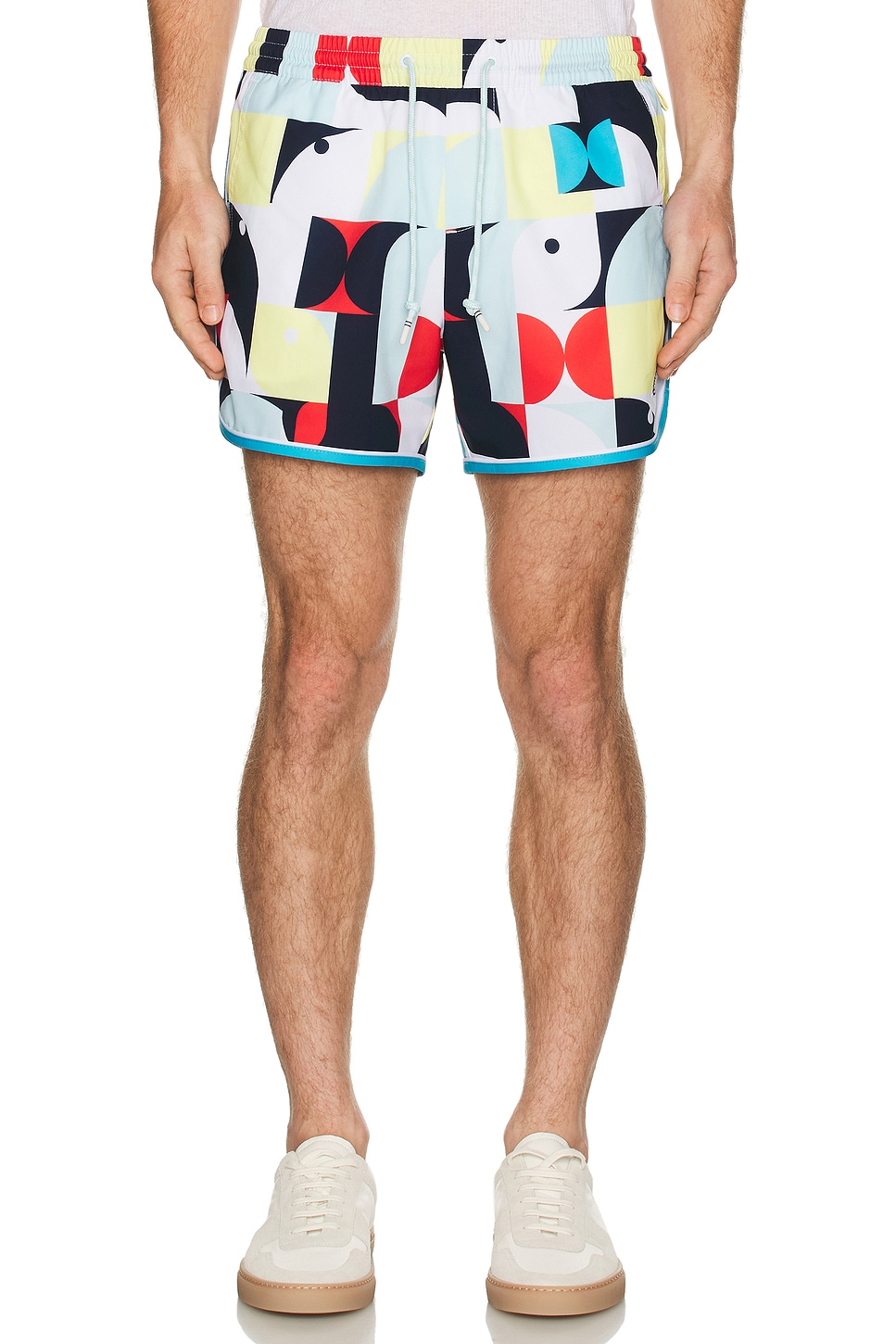 4" All Over Print Swim Shorts - Thumbnail 5