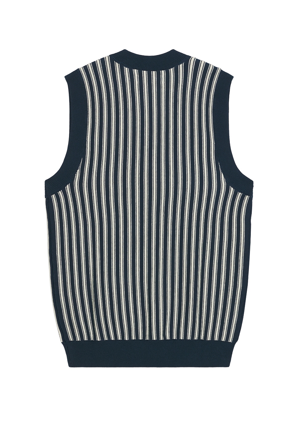 Vertical Stripe Sweater Vest - Thumbnail 2