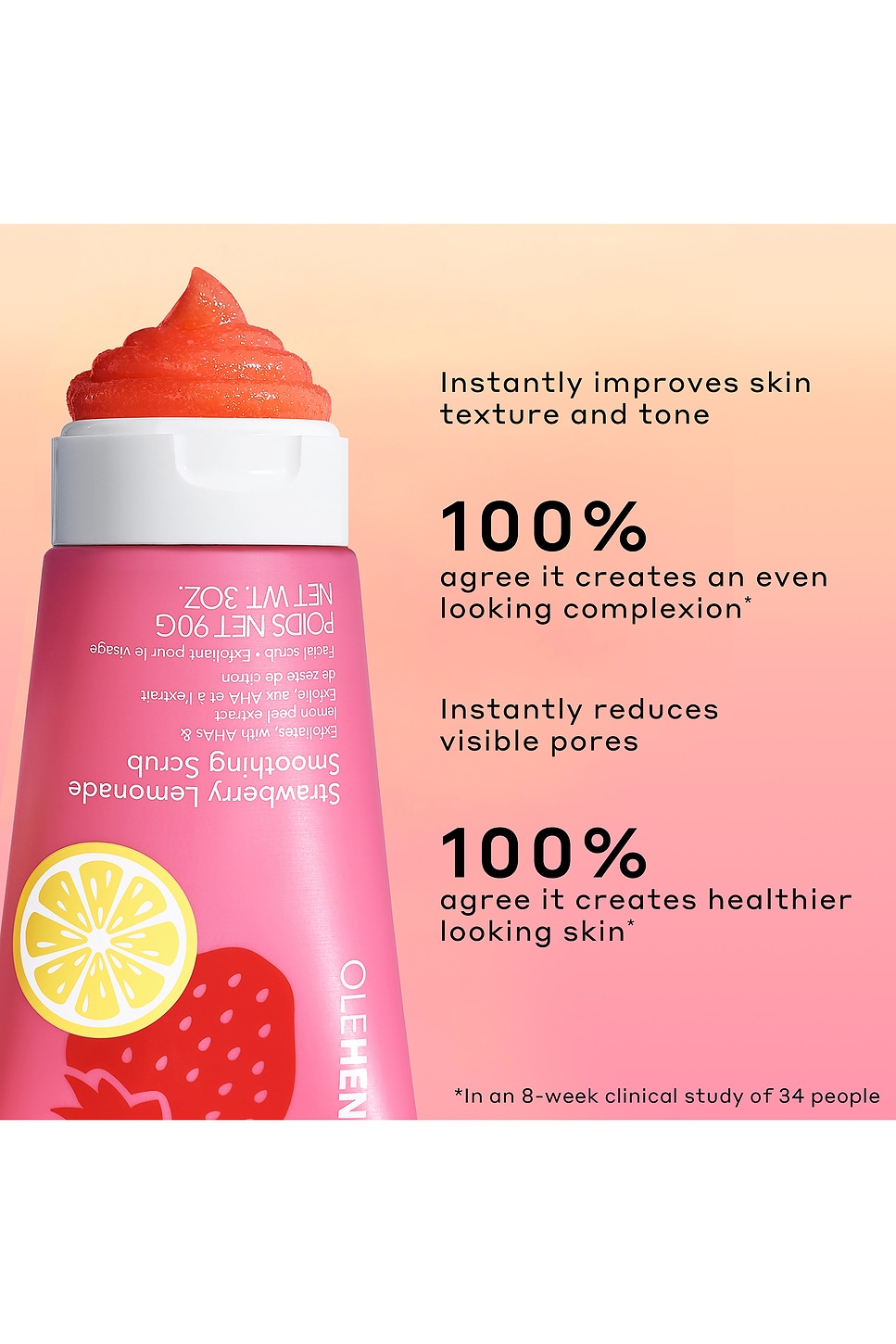 Strawberry Lemonade Smoothing Scrub - thumbnail 3