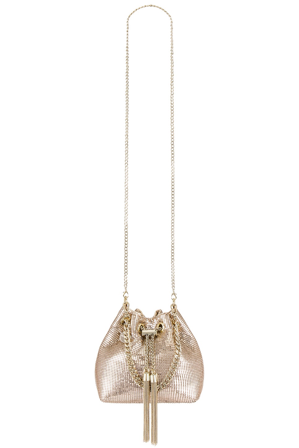Sylvia Mesh Pouch in Black
