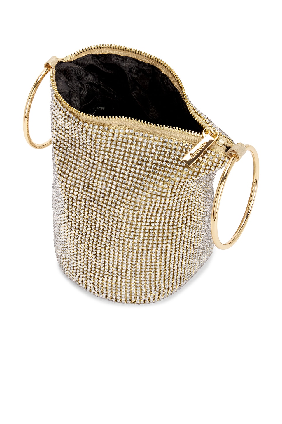 Ellie Crystal Mesh Handle Bag