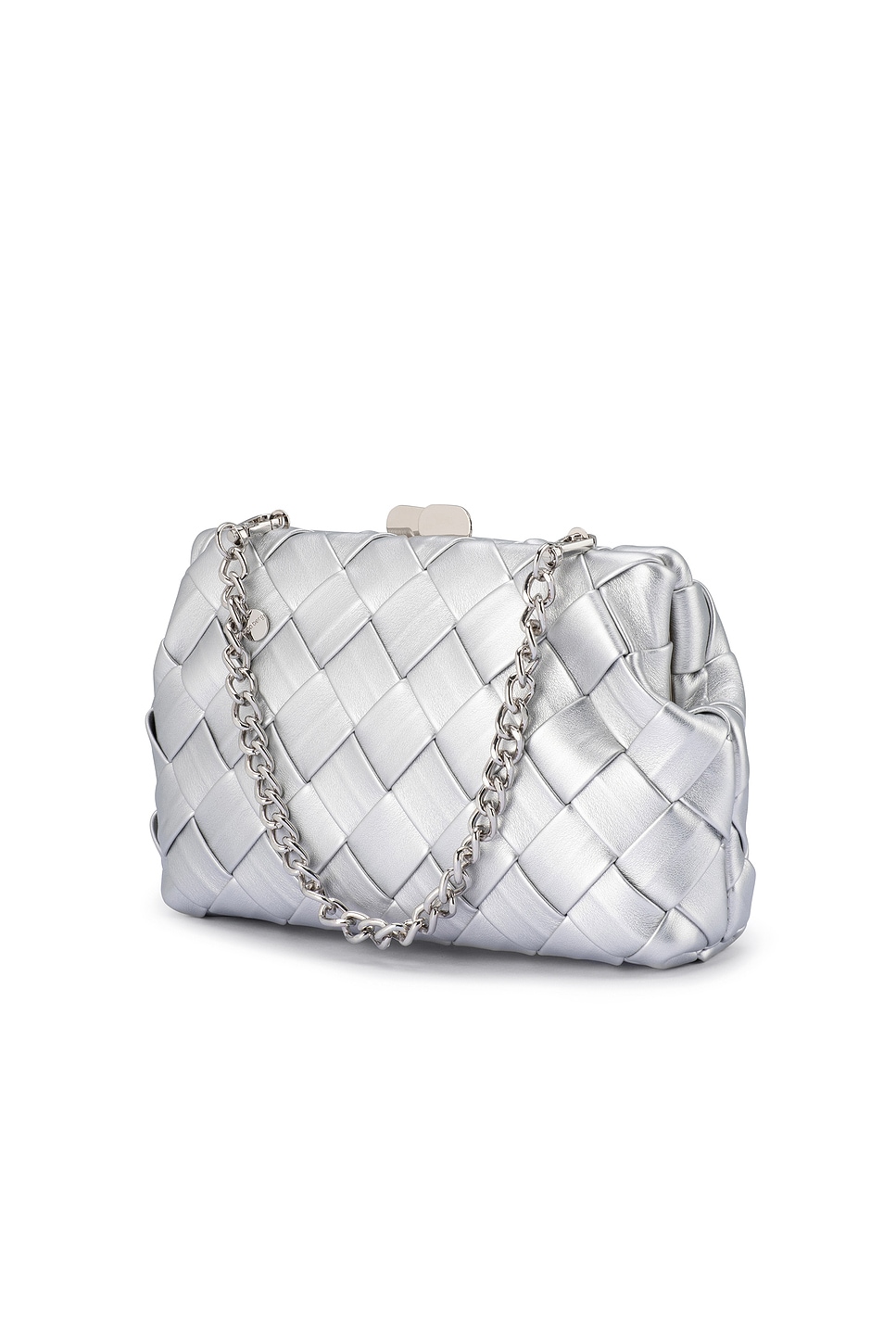 olga berg Quinn Woven Clutch