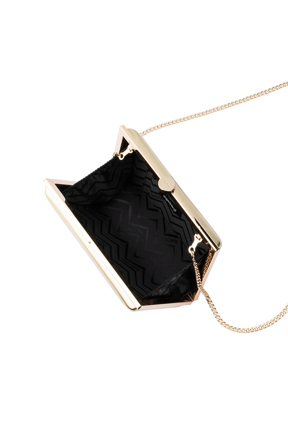 Lucy Metallic Clutch