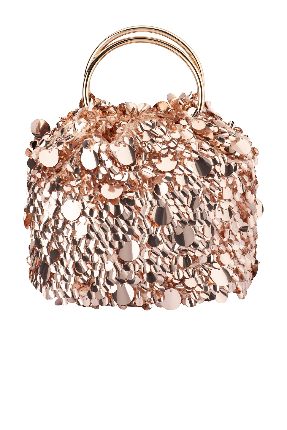 Vera Sequin Top Handle Bag