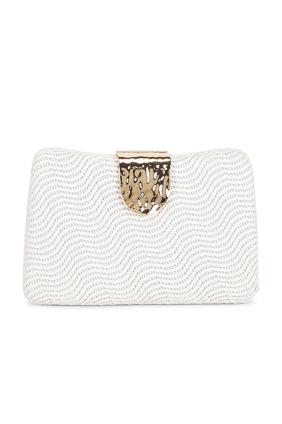 Lindy Woven Clutch