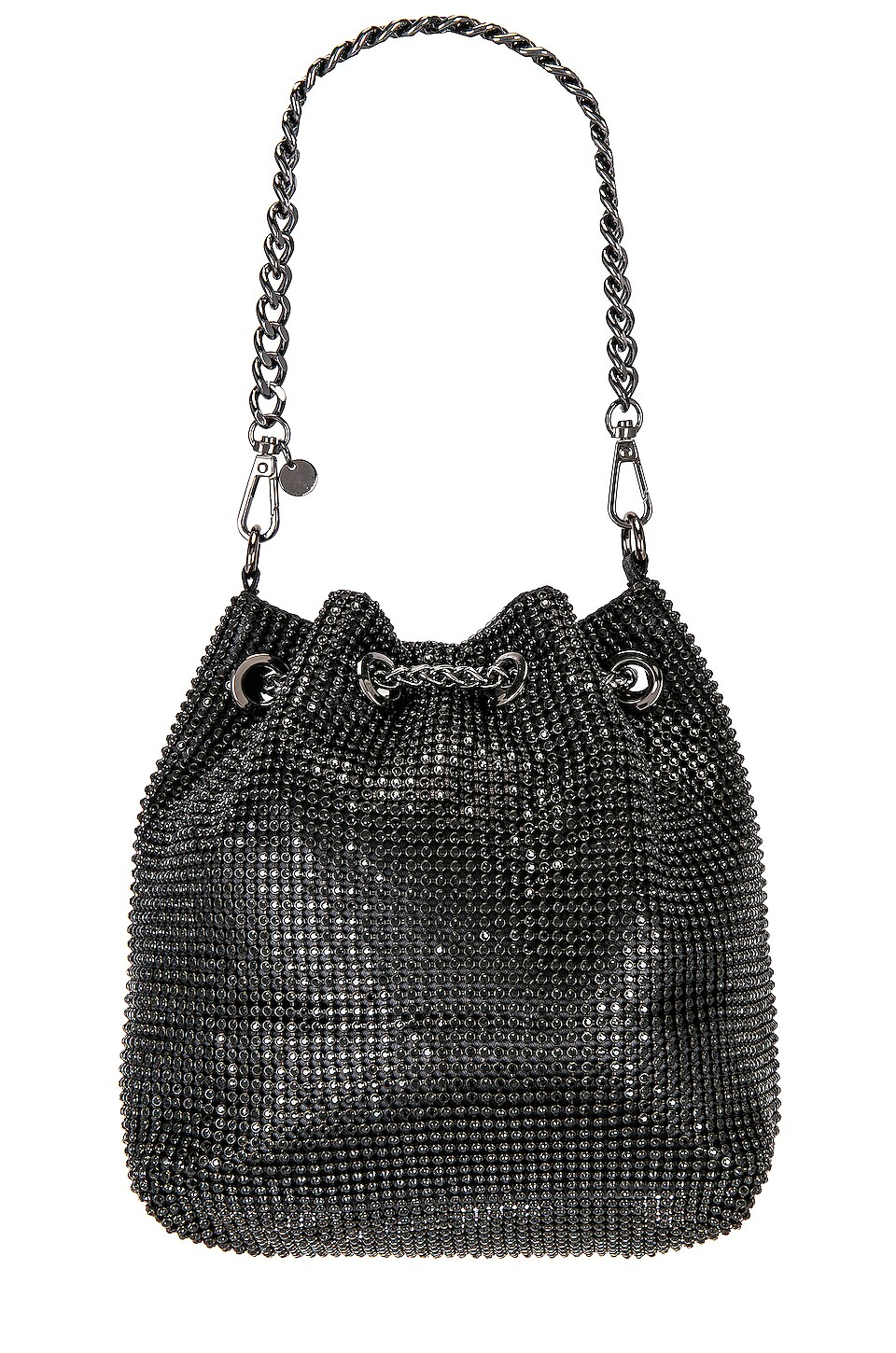 olga berg Sylvie Crystal Pouch in Black