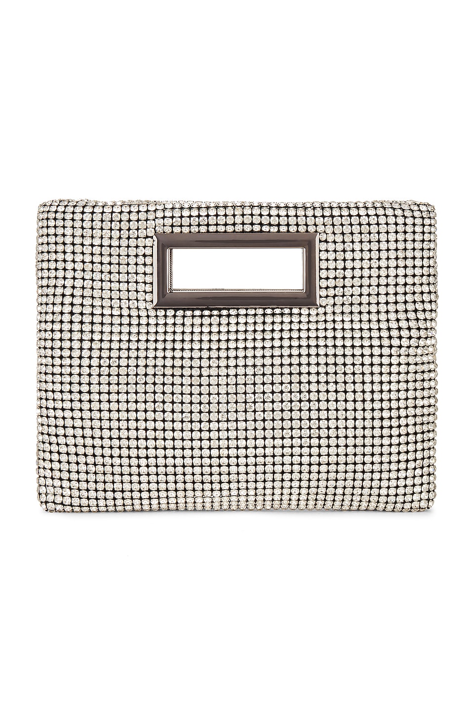 olga berg Rocco Crystal Grab Bag in Black