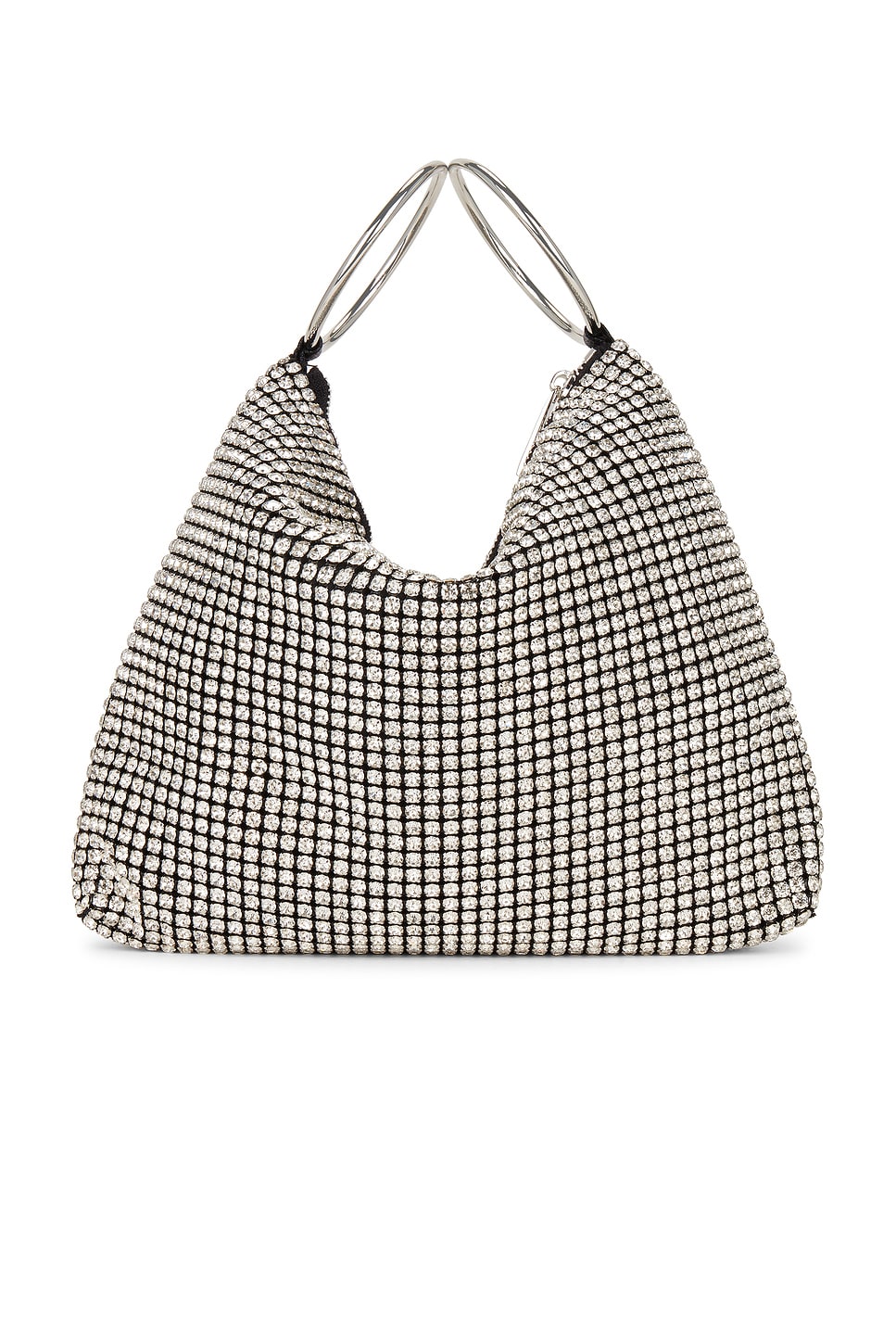olga berg Margot Crystal Convertible Bag in Black