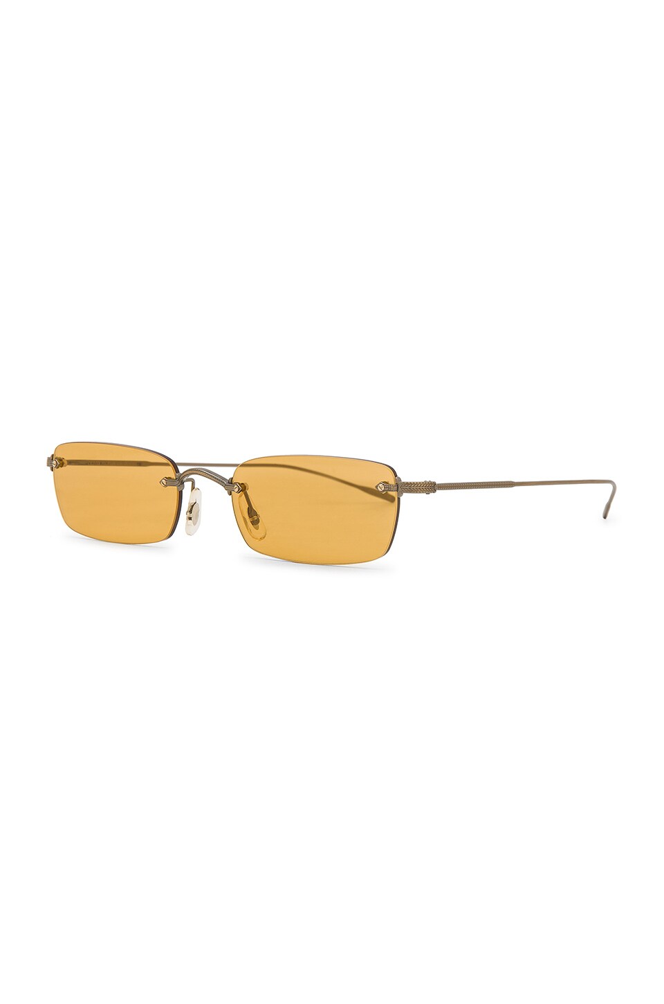 Oliver Peoples Daveigh in Antique Gold & Mustard