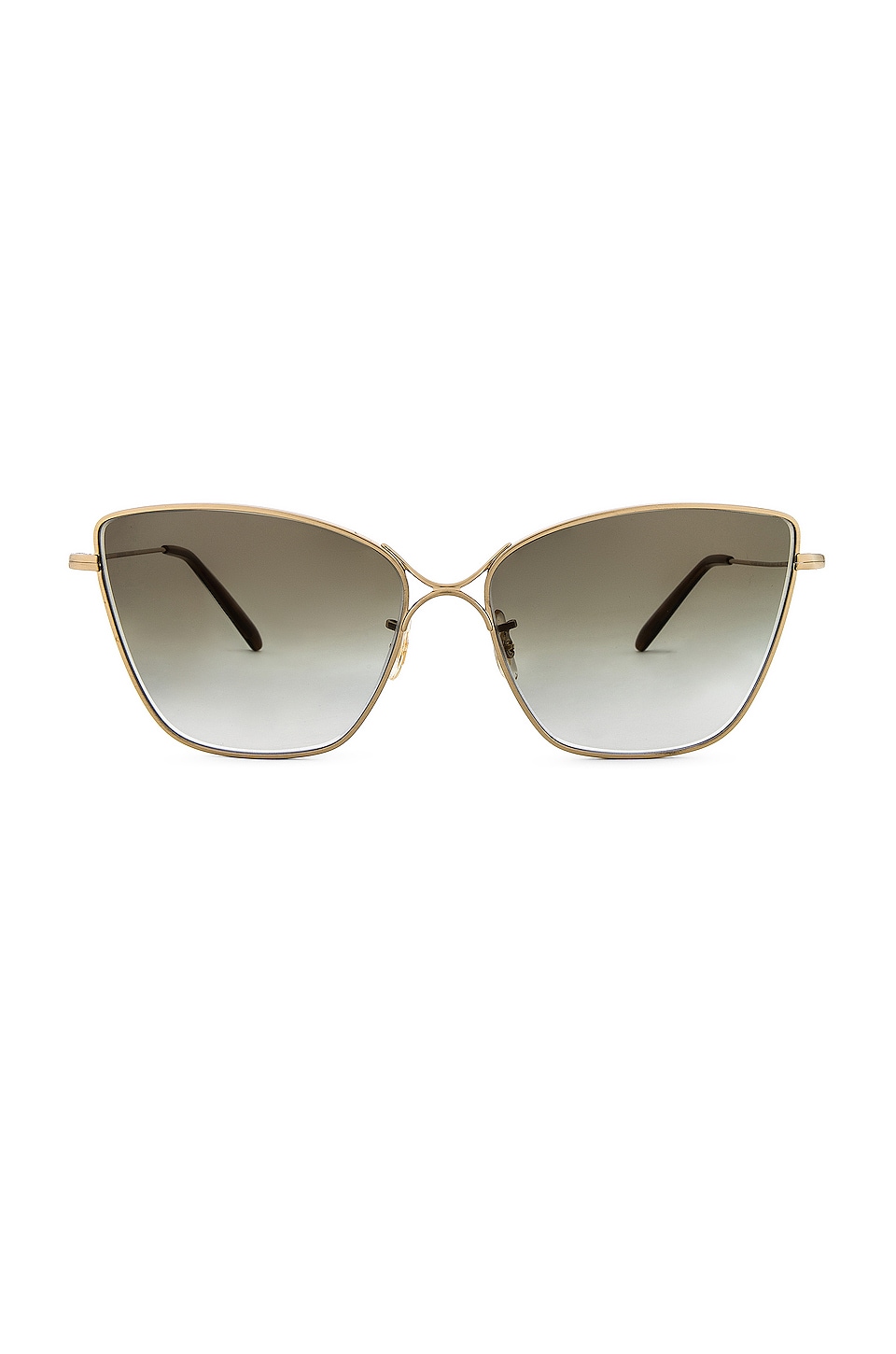 Oliver Peoples Marlyse Sunglasses in Olive | REVOLVE